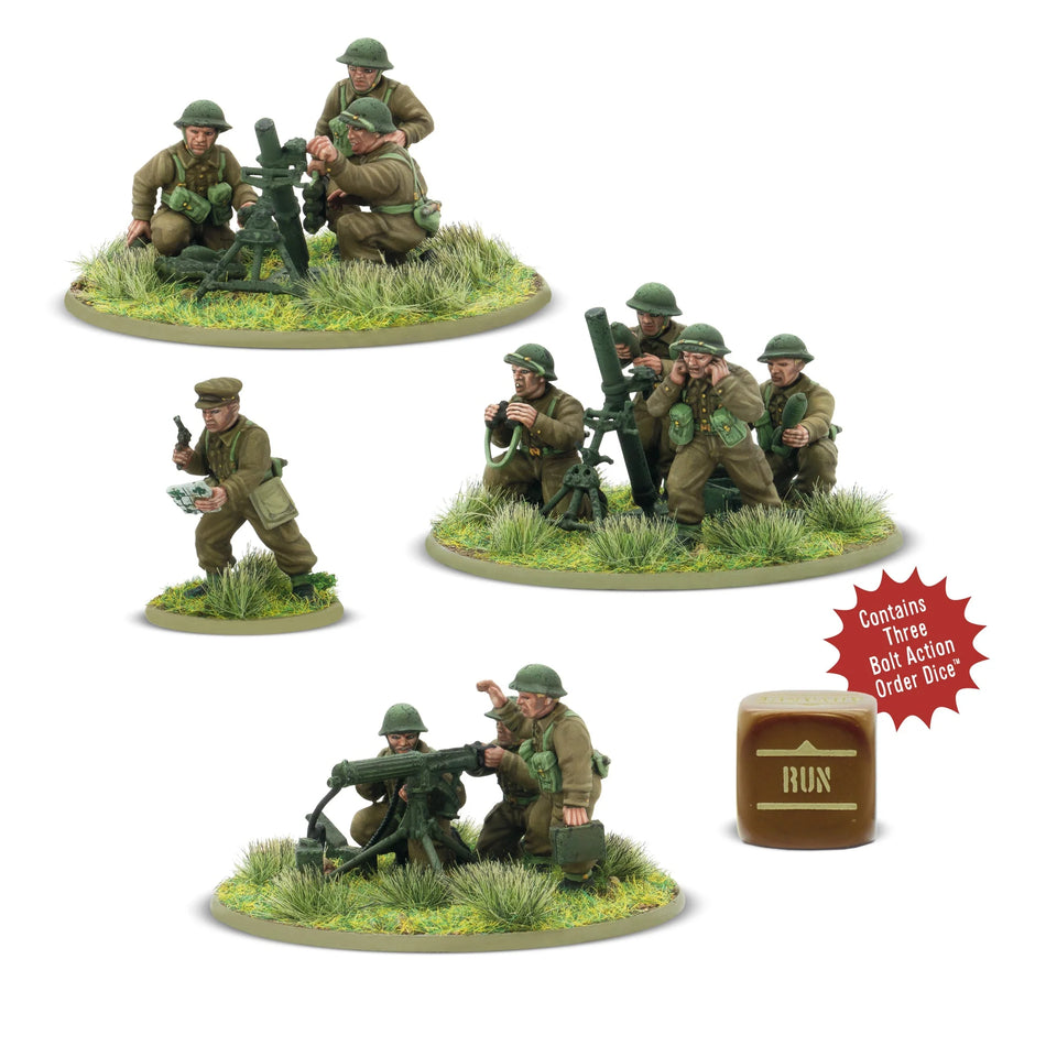 British Heavy weapons platoon (plastic) (Pre-Order July 2026)