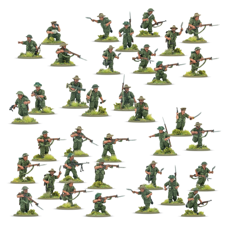 Bolt Action Gurkha Infantry Platoon (Pre-Order July 2026)