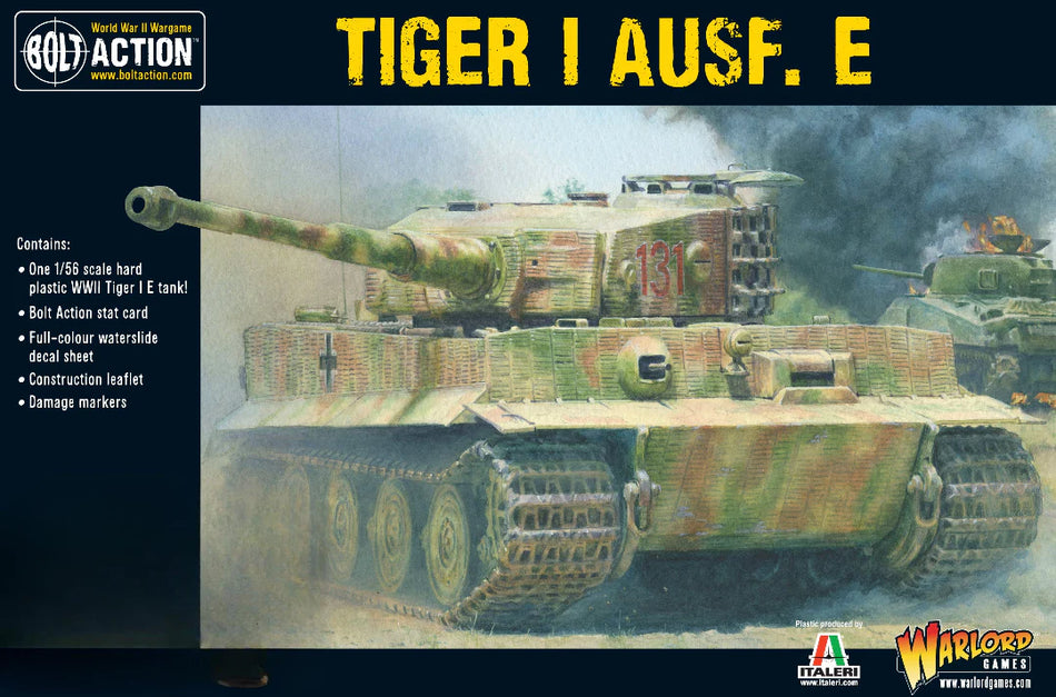 Bolt Action German Tiger I Ausf. E Heavy Tank