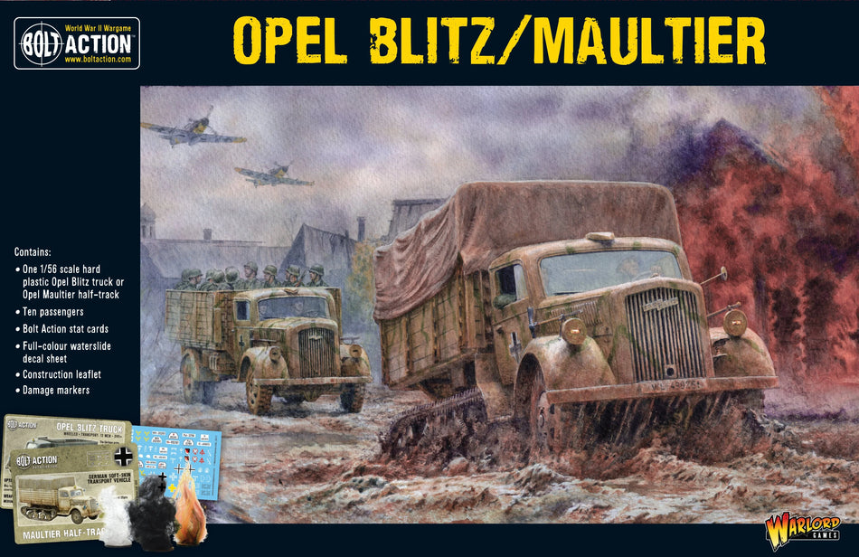 Bolt Action German Opel Blitz Maultier