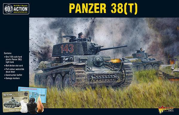 Bolt Action German Panzer 38t