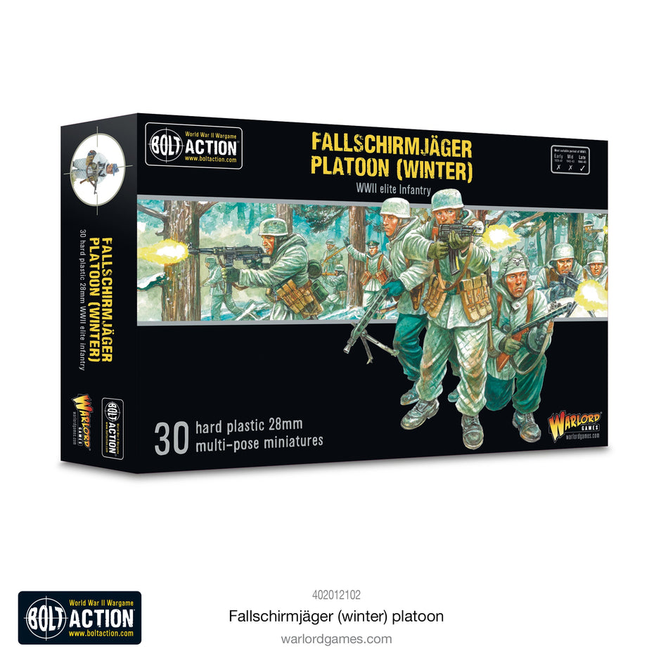 Bolt Action Fallschirmjäger (Winter) Platoon