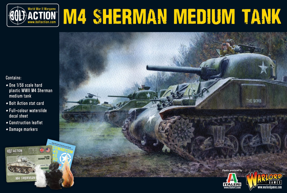 Bolt Action Sherman M4 Tank