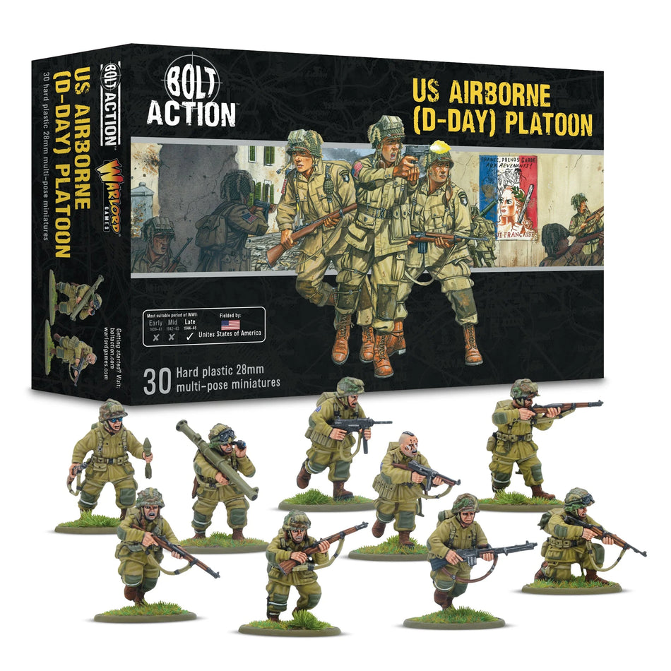 Bolt Action  US Airborne (D-Day) Platoon