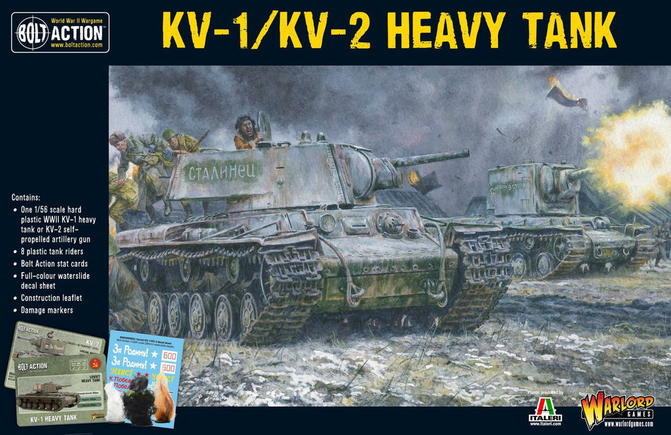 Bolt Action Soviet Army KV1/2