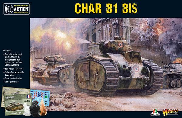 Bolt Action French Tank Char B1 bis