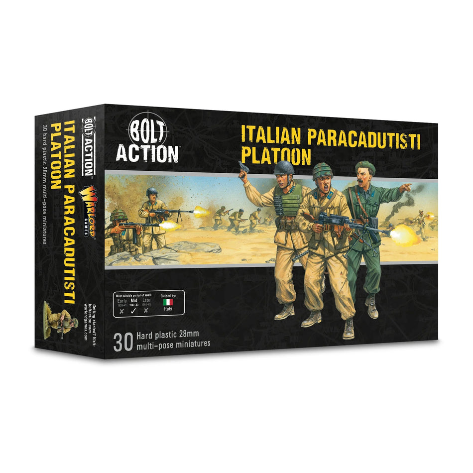 Bolt Action Italian Paracadutisti Platoon (Pre-Order April 2026)