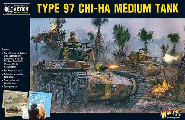 Bolt Action Japanese Type 97 Chi-Ha Japanese tank