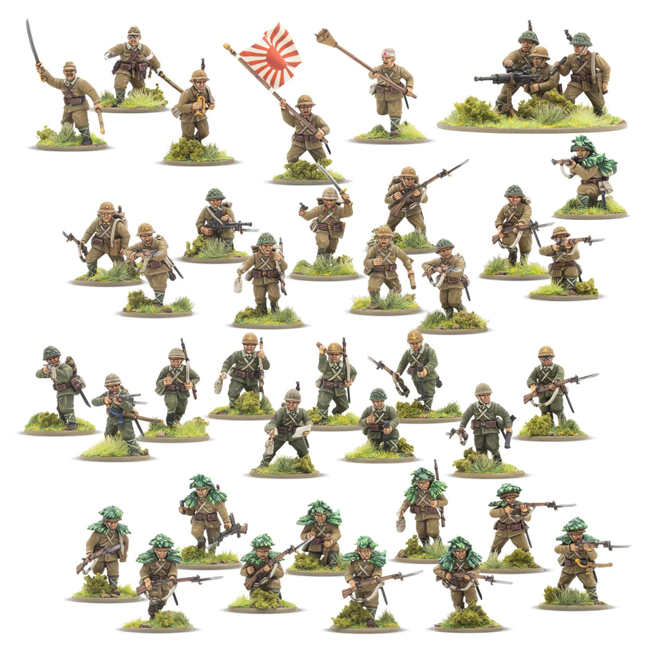 Bolt Action Japanese Army Infantry Platoon (Pre-Order January 2026)
