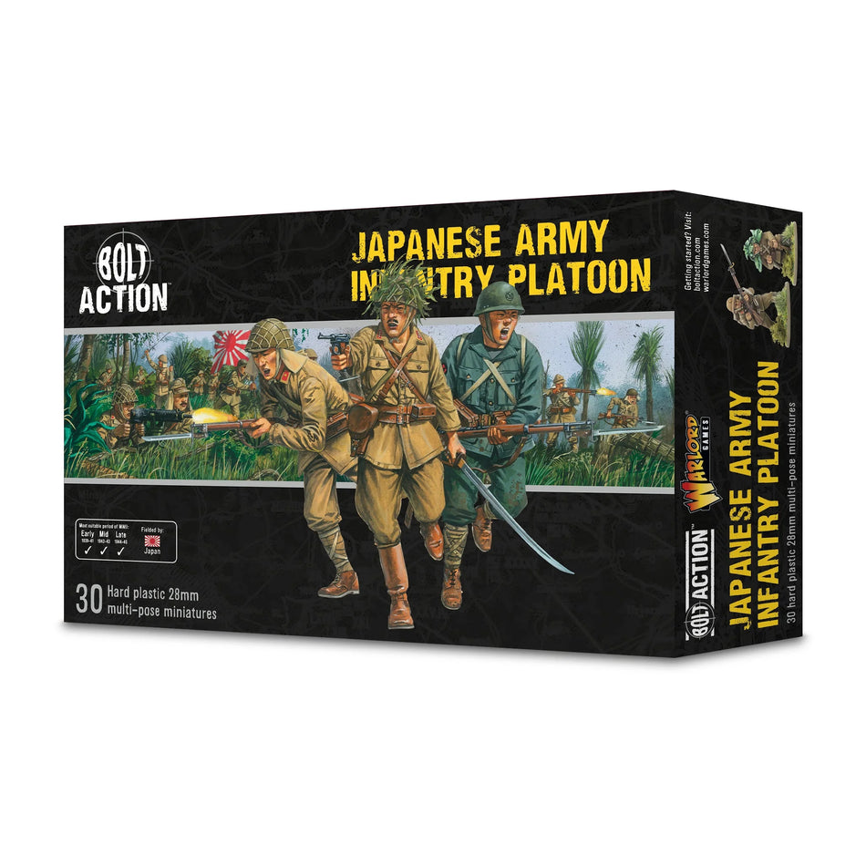 Bolt Action Japanese Army Infantry Platoon (Pre-Order January 2026)
