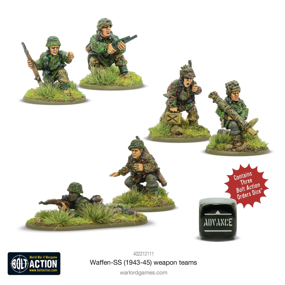 Bolt Action Waffen-SS (1943-45) weapons teams