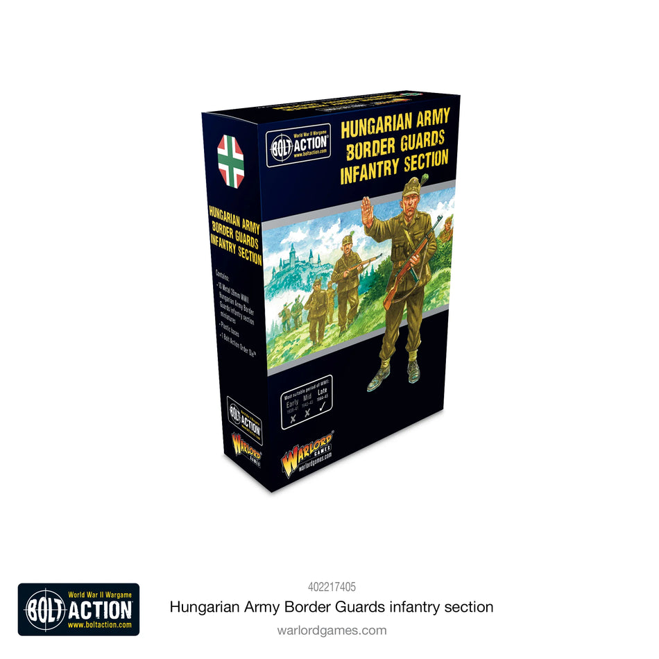 Bolt Action Hungarian Army Border Guards Infantry Section