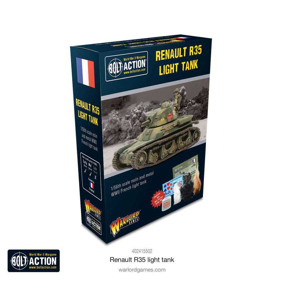 Bolt Action French Tank Renault R35