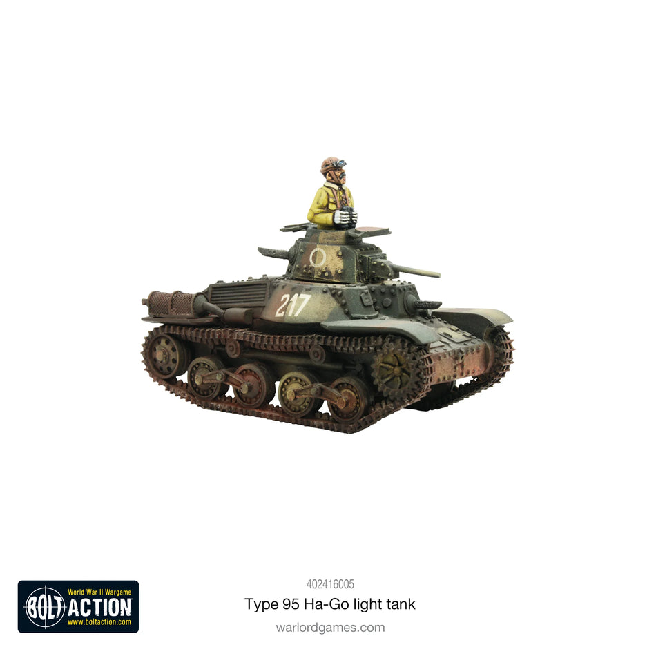 Bolt Action Japanese Type 95 Ha-Go light tank