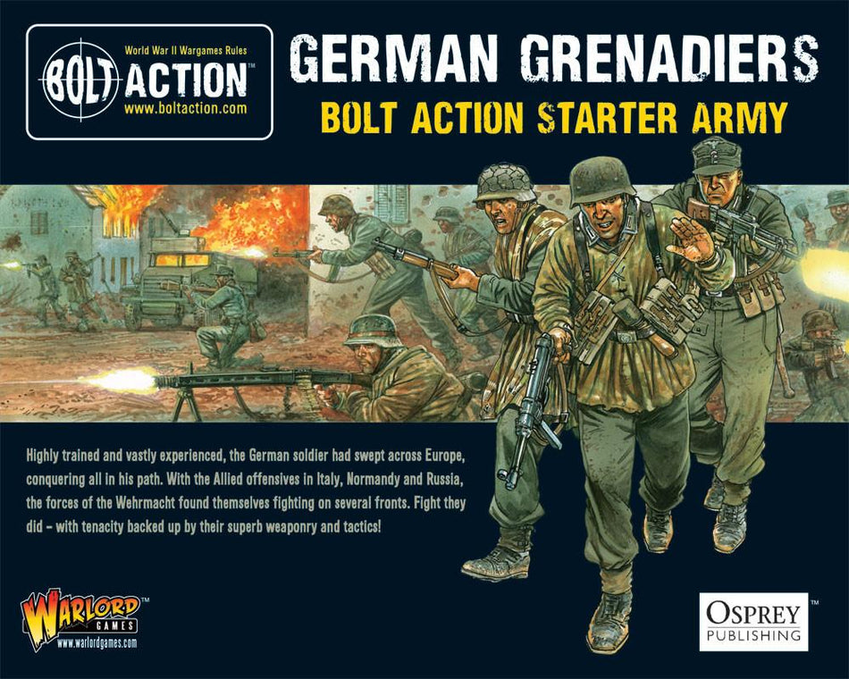 Bolt Action German Grenadier Starter Army