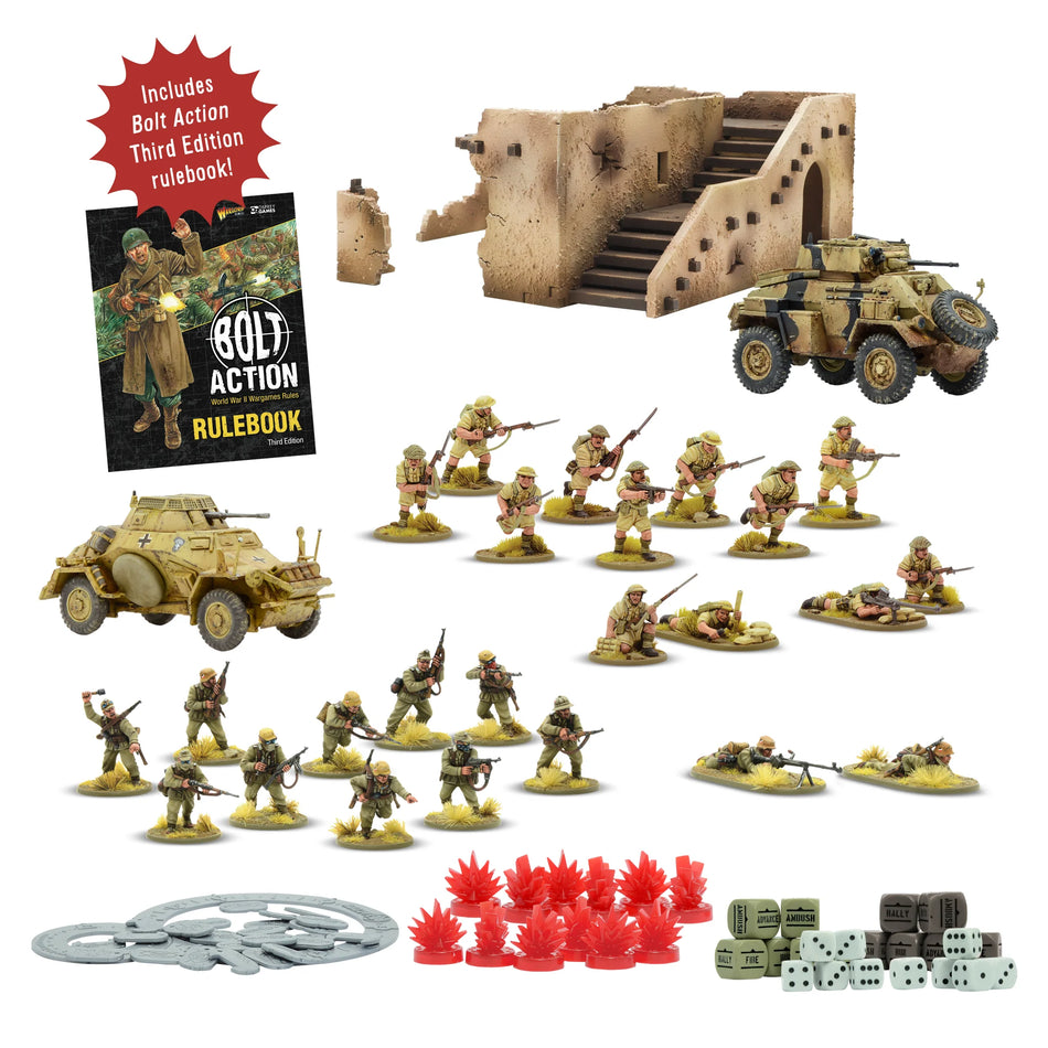 Bolt Action Starter Set - A Gentleman's War (Third Edition)