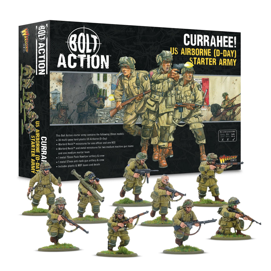 Bolt Action Currahee! US Airborne (D-Day) Starter Army