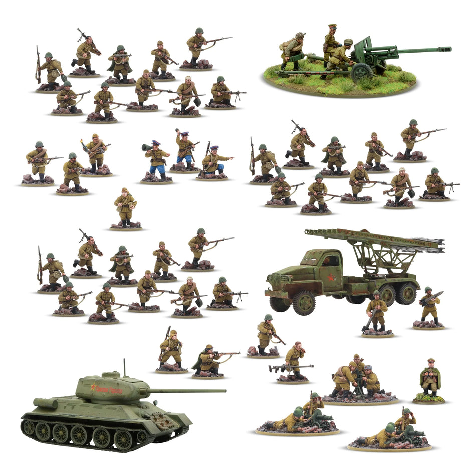 Bolt Action Forward to Berlin! - Soviet Army 1943-45 Starter Army (Pre-Order October 2025)
