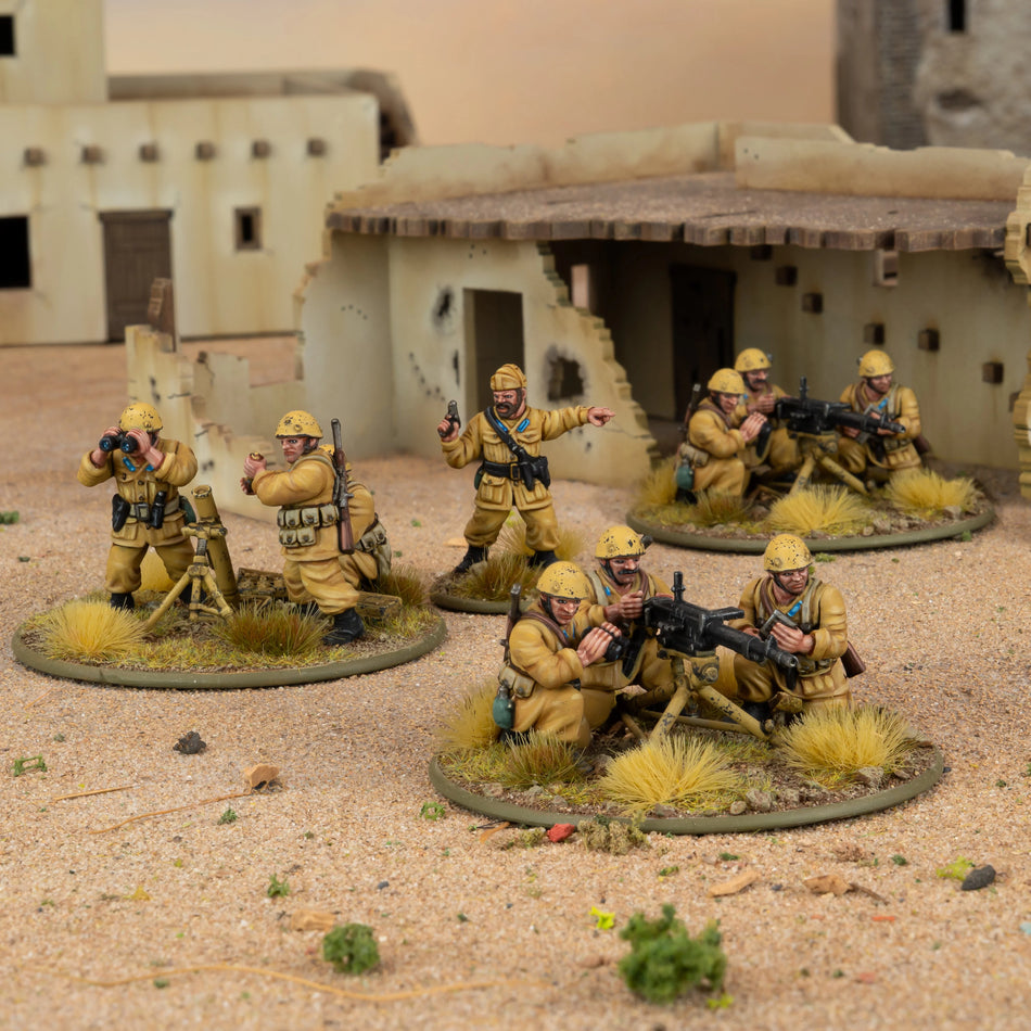 Bolt Action Italian Paracadutisti Heavy Weapons Platoon (Pre-Order April 2026)