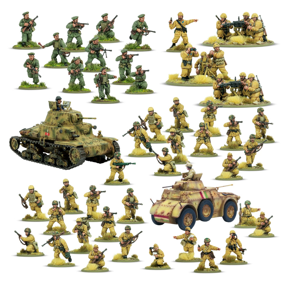 Bolt Action Lions of the Folgore - Italian Paracadutisti starter army (Pre-Order April 2026)