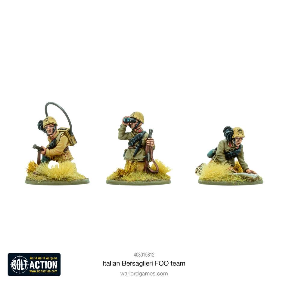 Bolt Action Italian Bersaglieri FOO team