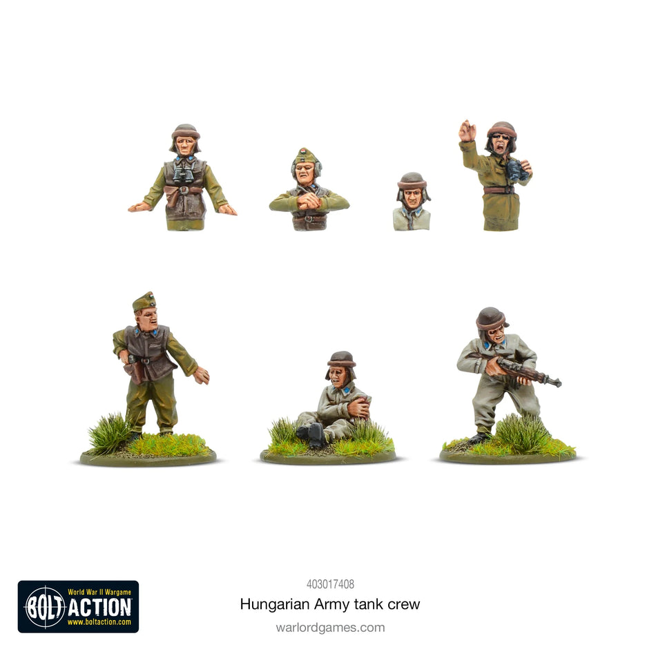 Bolt Action Hungarian Tank Crew