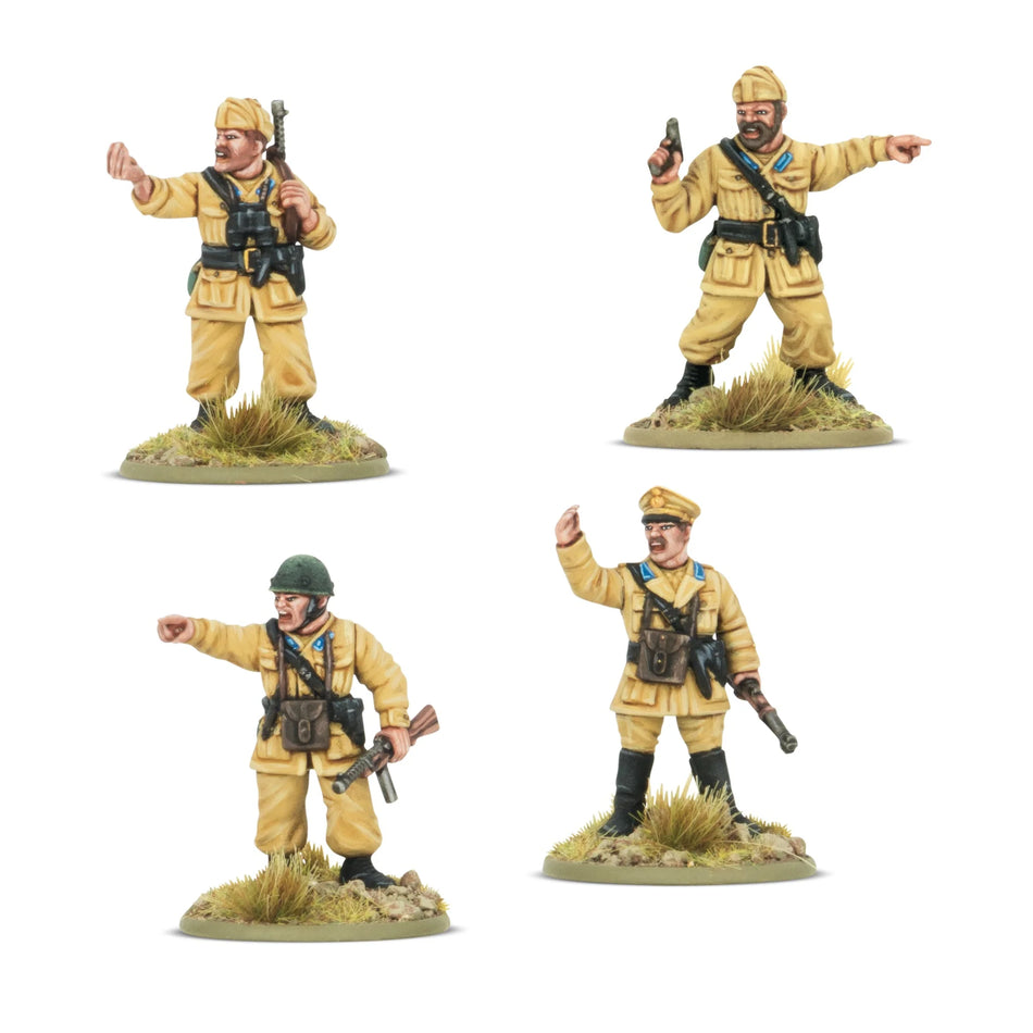 Bolt Action Italian Paracadutisti Platoon Commanders (Pre-Order April 2026)