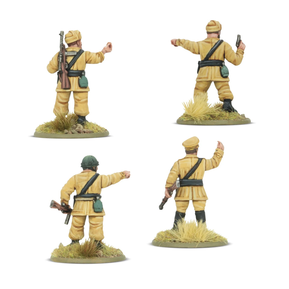 Bolt Action Italian Paracadutisti Platoon Commanders (Pre-Order April 2026)
