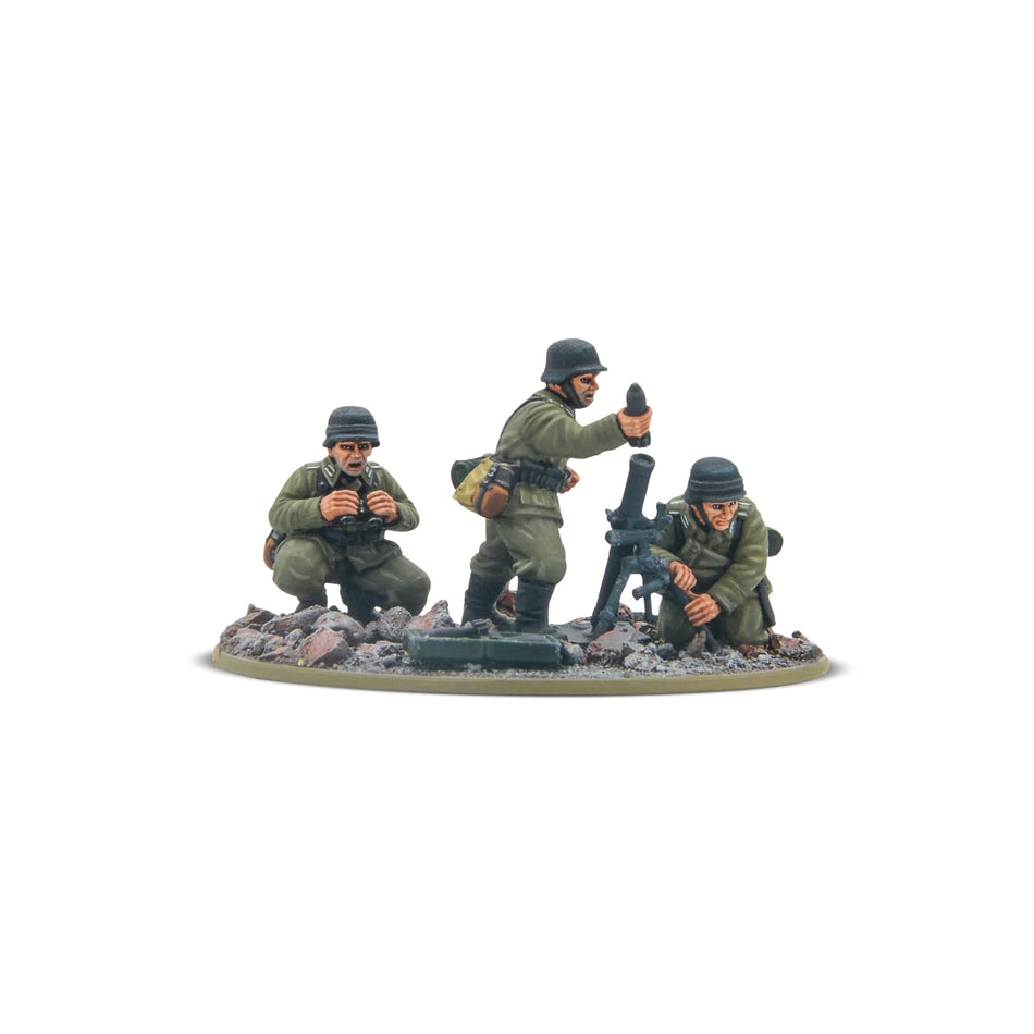 Bolt Action German Veteran Infantry Medium Mortar Team