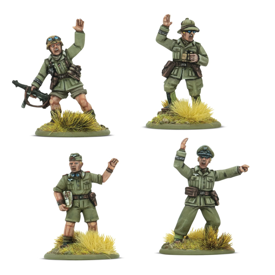Bolt Action German Afrika Korps platoon commanders