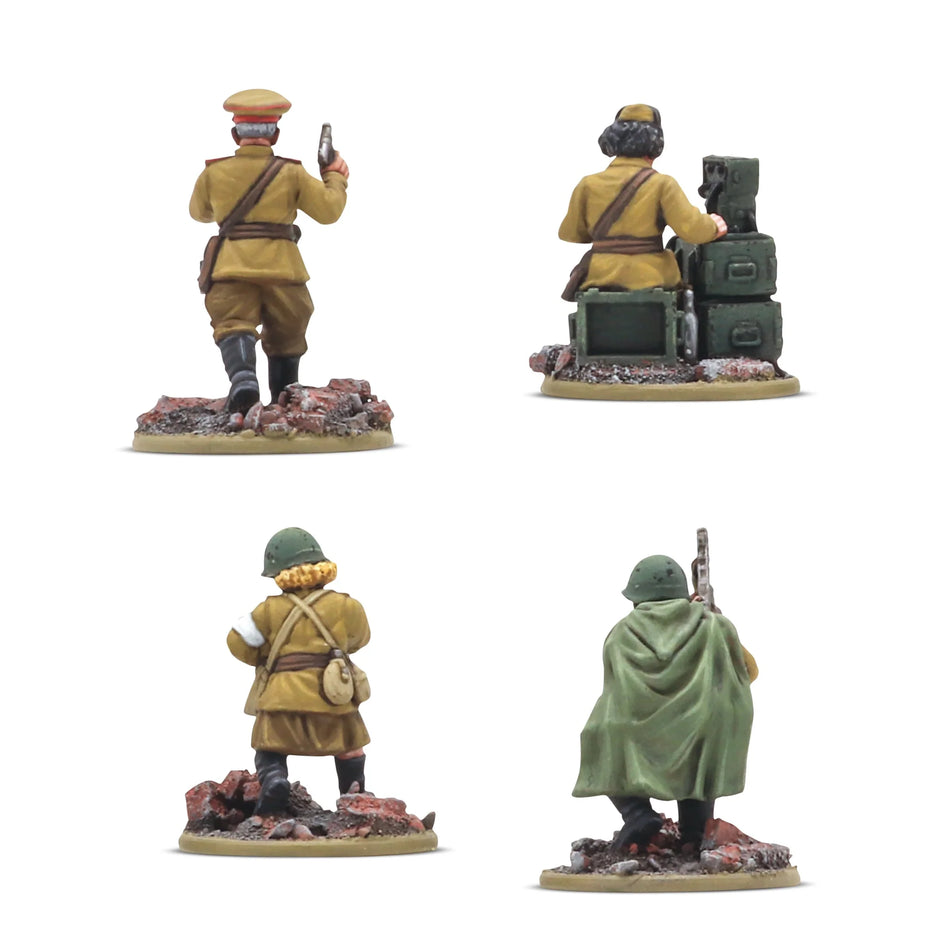 Bolt Action Soviet Infantry HQ (Pre-Order October 2025)