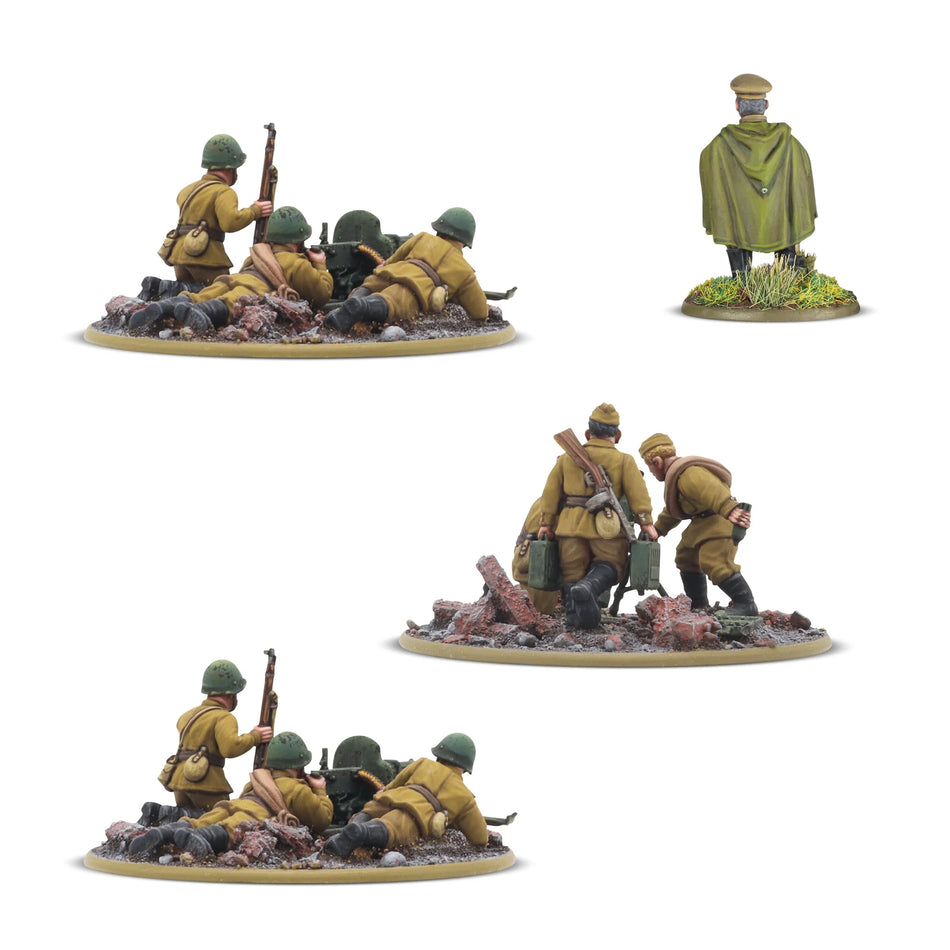 Bolt Action Soviet Infantry Heavy Weapons Platoon (Pre-Order October 2025)