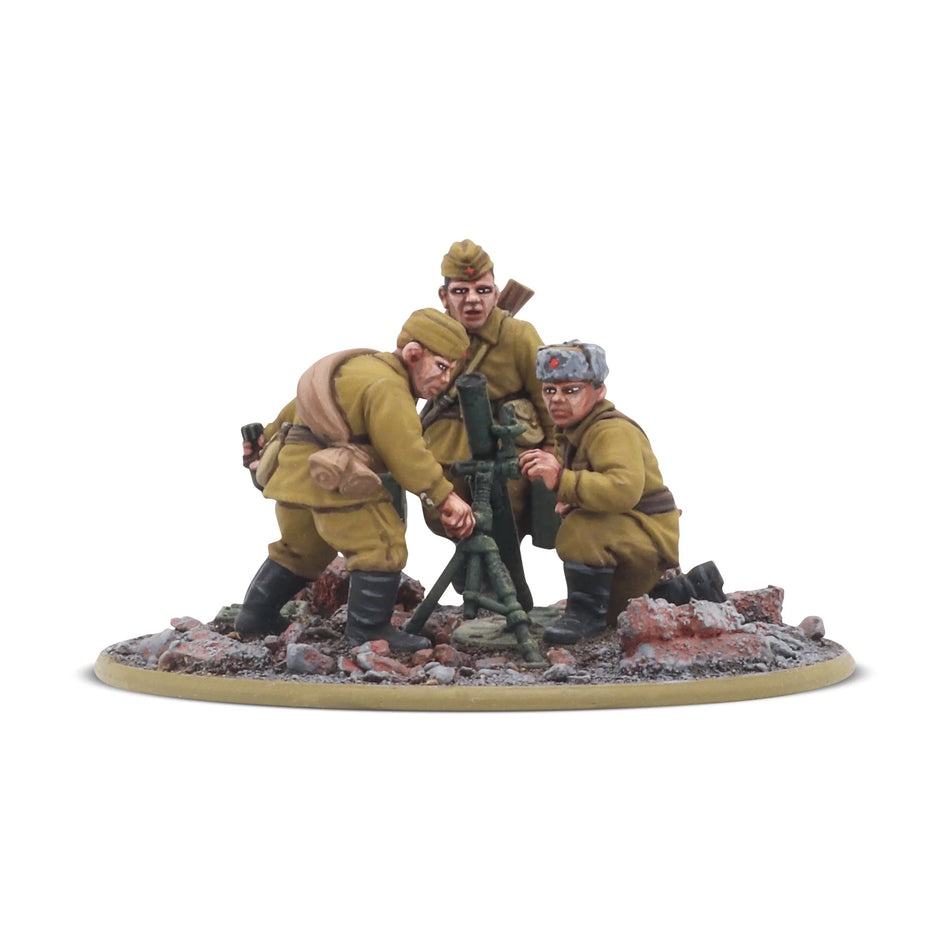 Bolt Action Soviet Army Medium Mortar Team (Pre-Order October 2025)