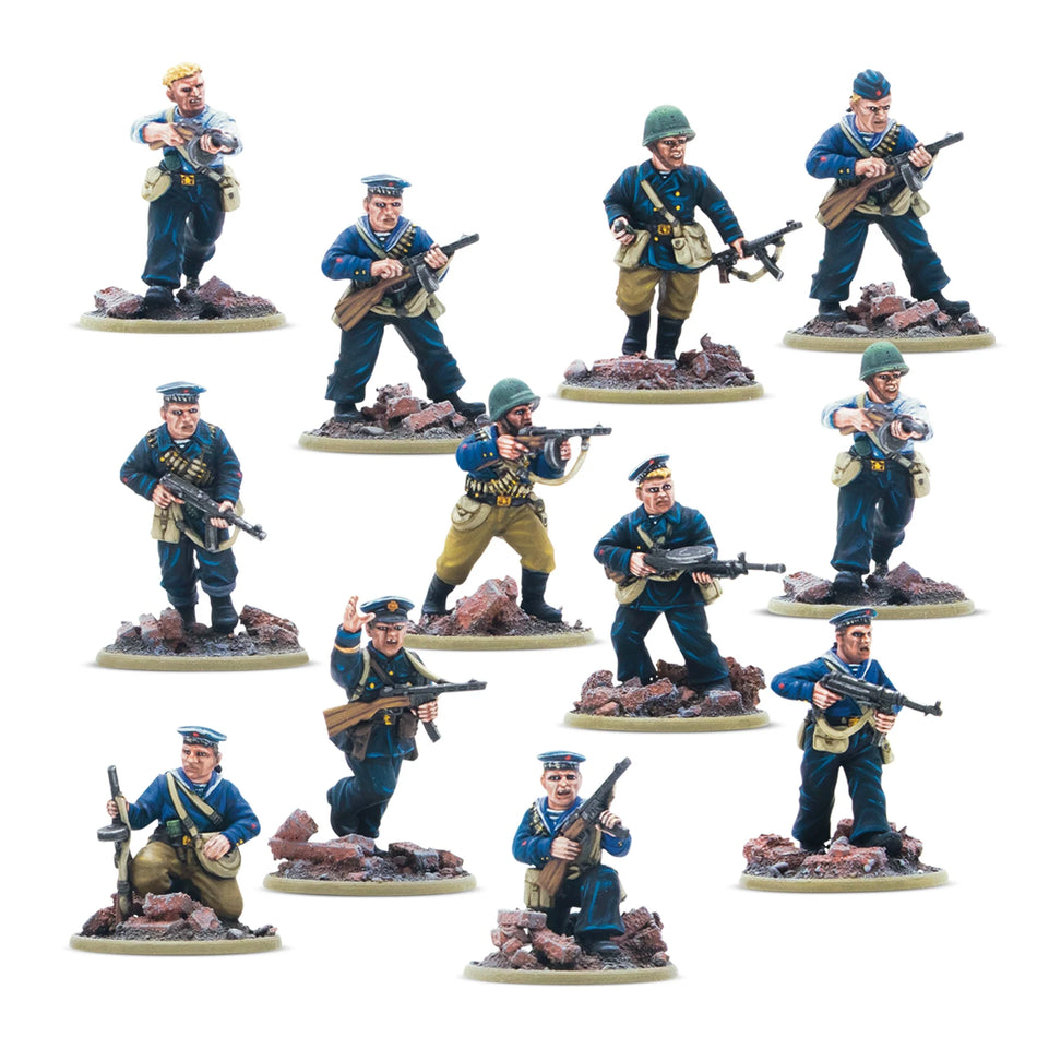 Bolt Action Soviet Naval Brigade Veteran Squad