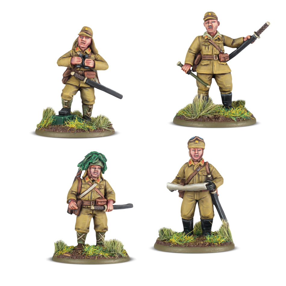 Bolt Action  Imperial Japanese Platoon Commanders