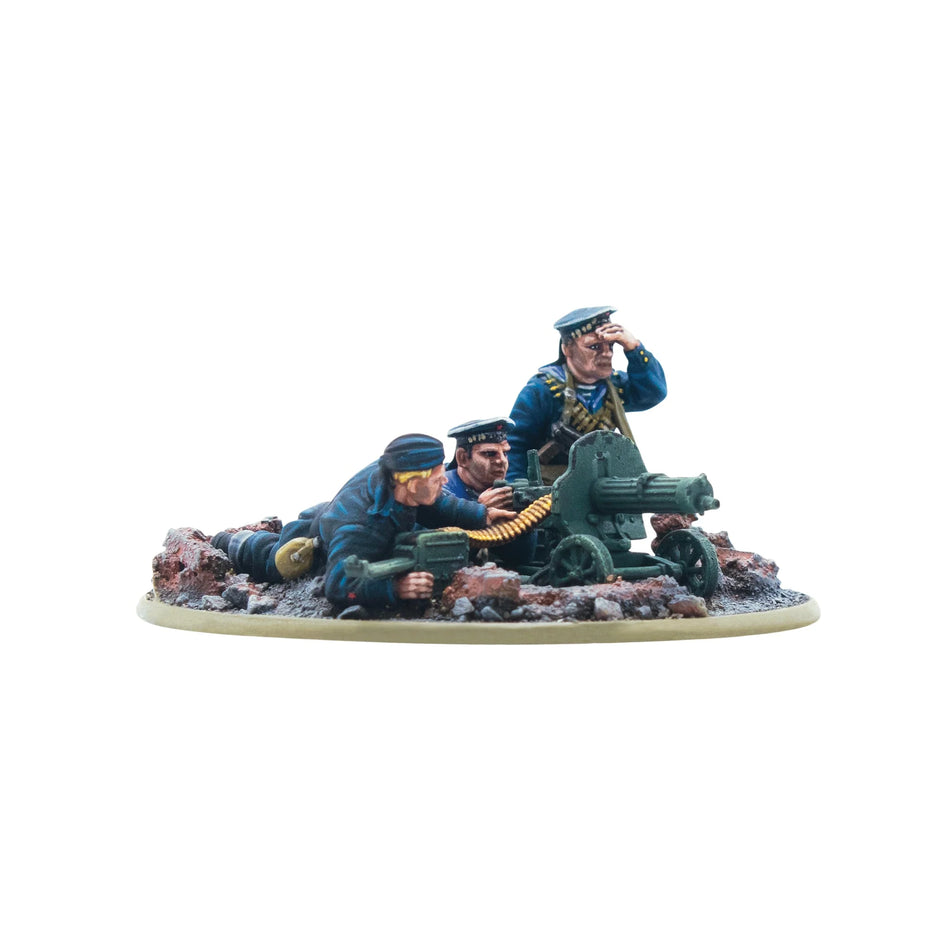 Bolt Action Soviet Naval Brigade medium machine gun team