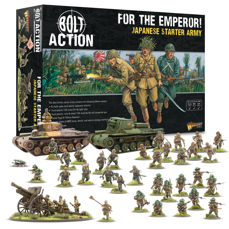 Bolt Action For the Emperor! Japanese starter army (Pre-Order January 2026)