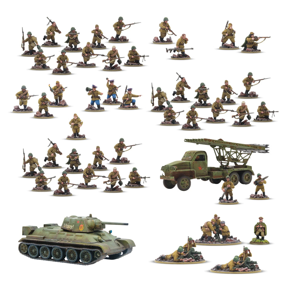 Bolt Action Red Star Rising - Soviet Army 1941-43 Starter Army (Pre-Order October 2025)