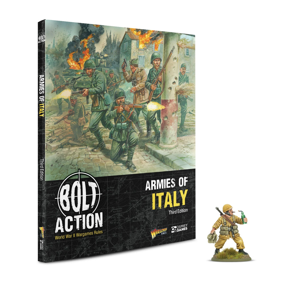 Armies of Italy with 'Desert Lightning' book miniature (Pre-Order April 2026)