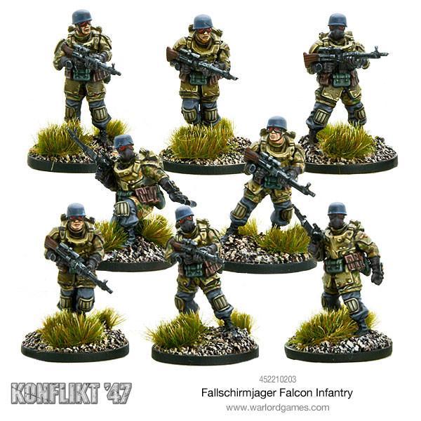Konflikt '47 Axis Fallschirmjager Falcon Infantry