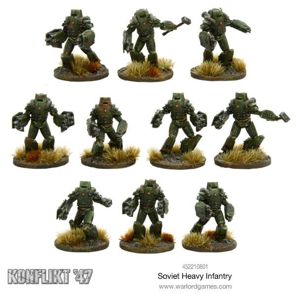 Konflikt '47 Soviet Bloc Guards Mk I Armoured Infantry