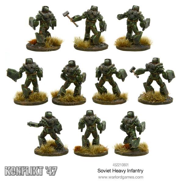Konflikt '47 Soviet Bloc Guards Mk I Armoured Infantry