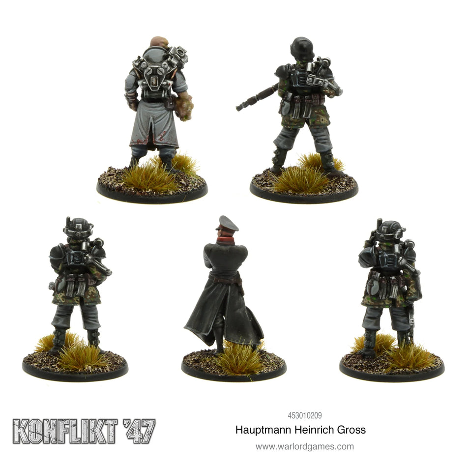 Konflikt '47 Hauptmann Heinrich Gross