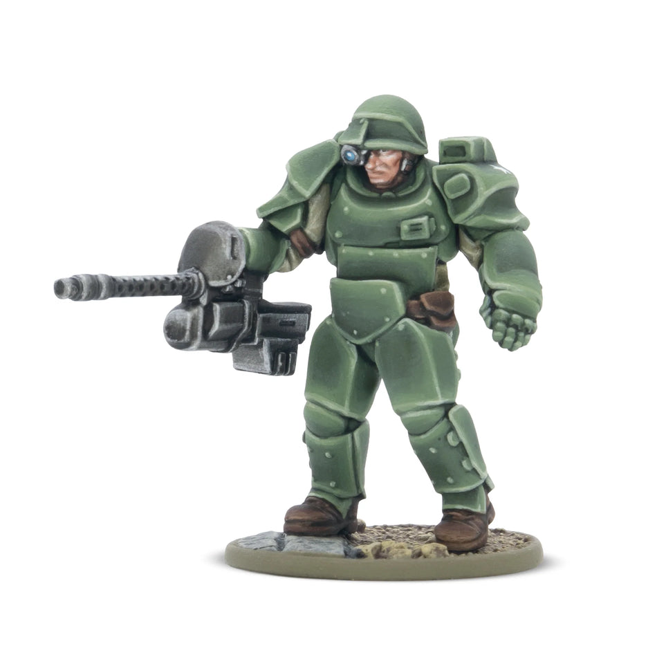 Konflikt '47: Invasion Amerika & 'T2 Prototype Heavy Armor' book miniature (Pre-Order August 2026)
