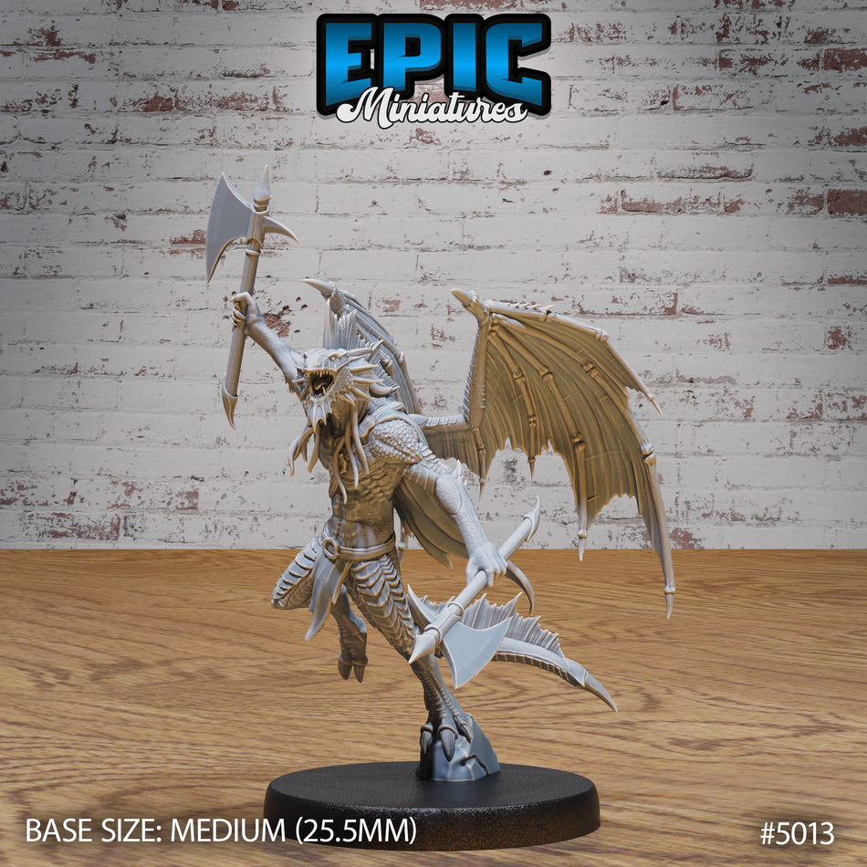 Draconic Demon Silver Attack