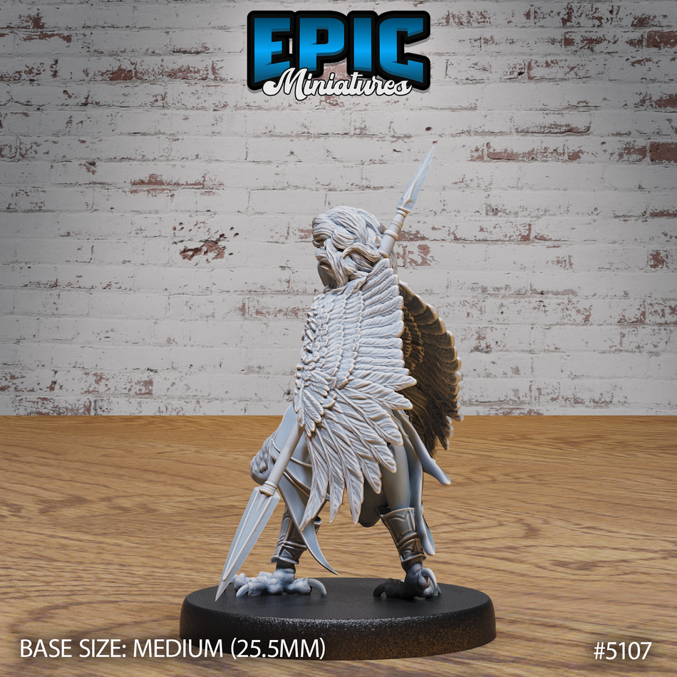 Captured Harpy Walking