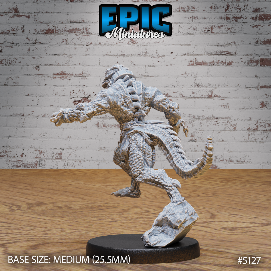 Lizardfolk Slave Attack