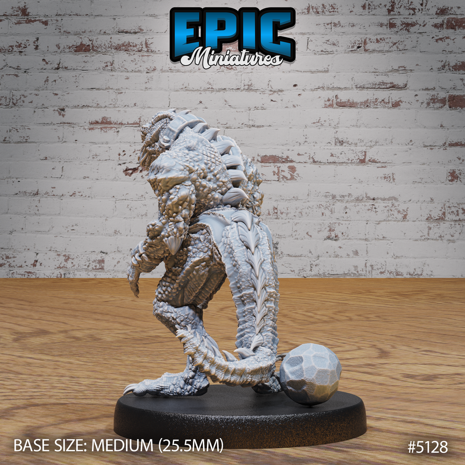 Lizardfolk Slave Chained