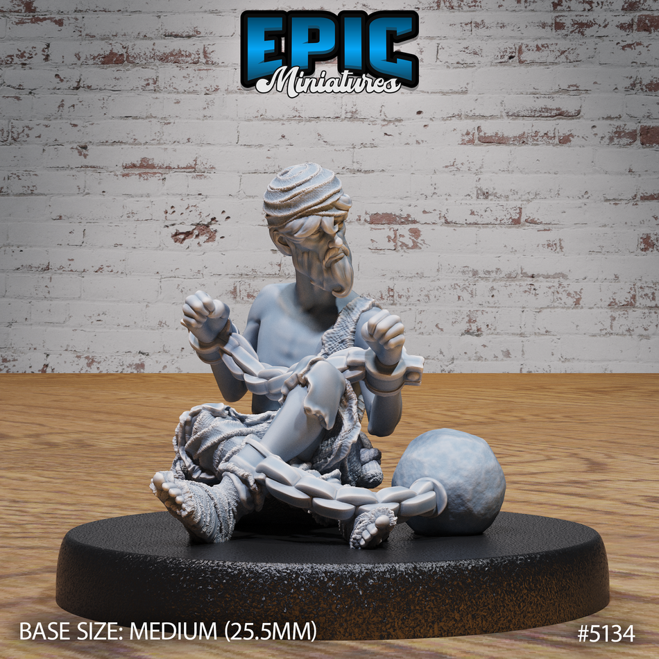 Old Prisoner Sitting