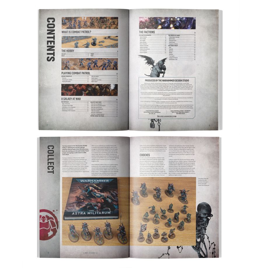 Warhammer 40,000: Combat Patrol Companion (Pre-Order June 27th 2026)